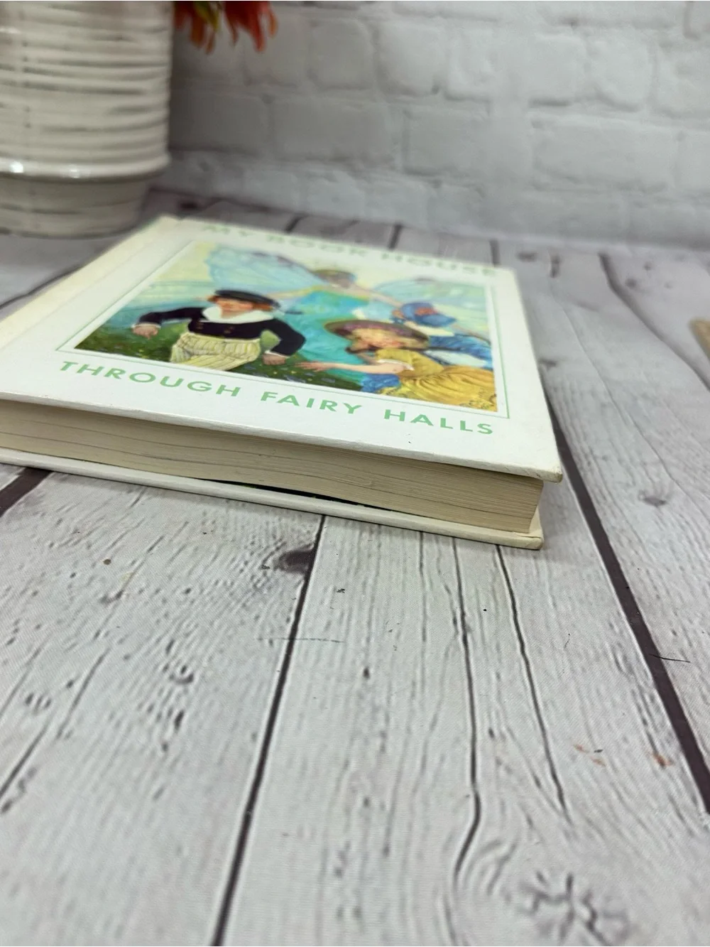 vtg 1971 My Book House Through Fairy Halls Children's Book hardcover retro